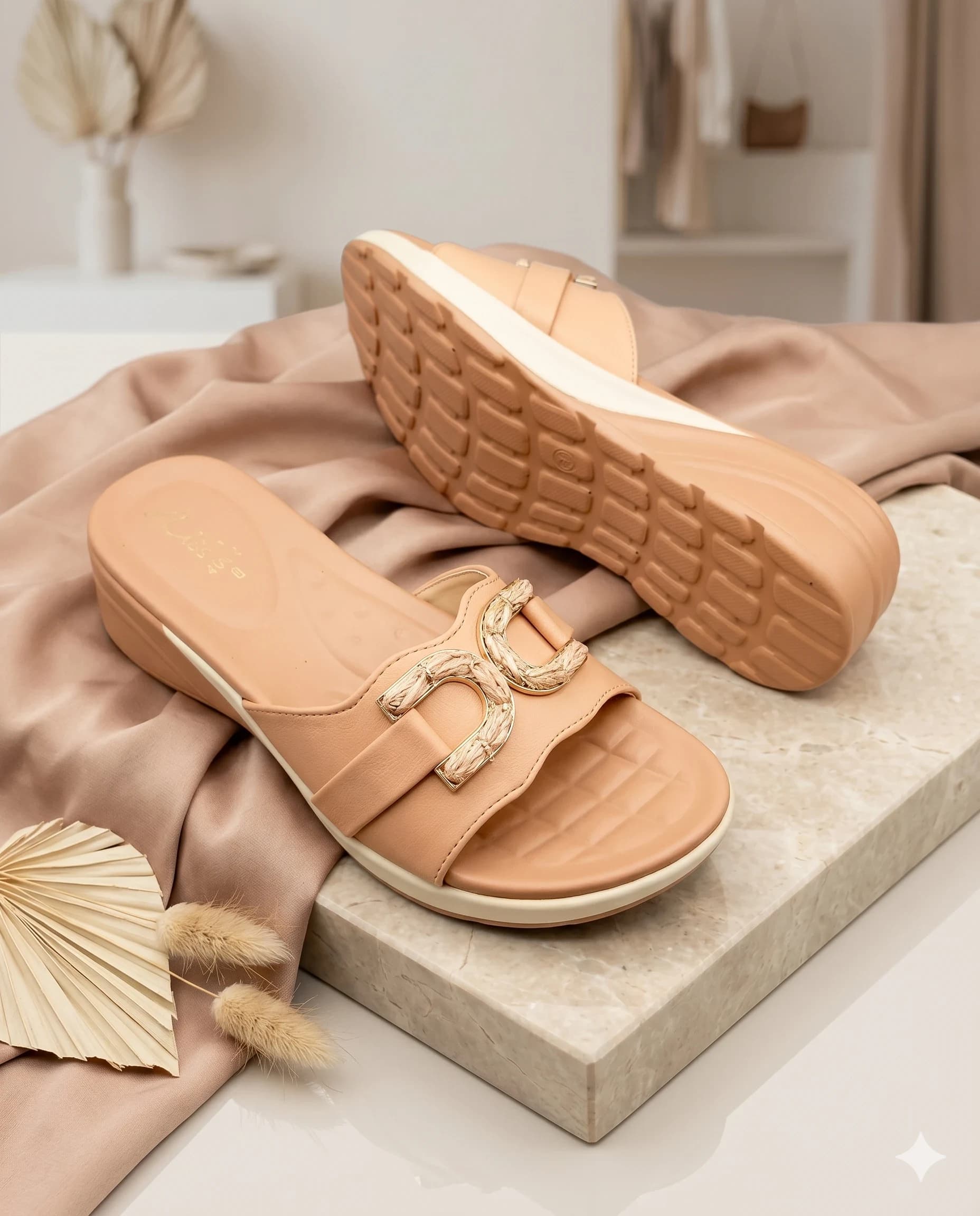 Meher Nude Comfort Sandel
