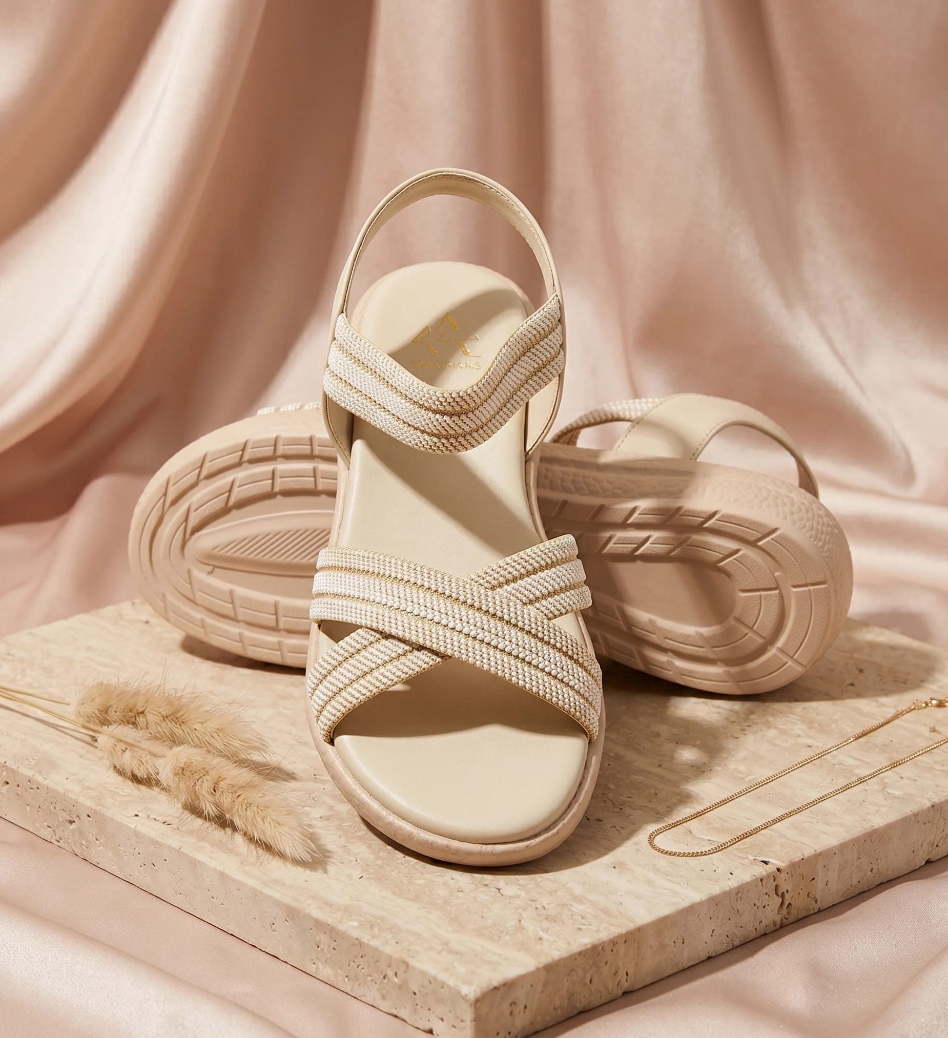 Sahar Cross Comfort Sandal